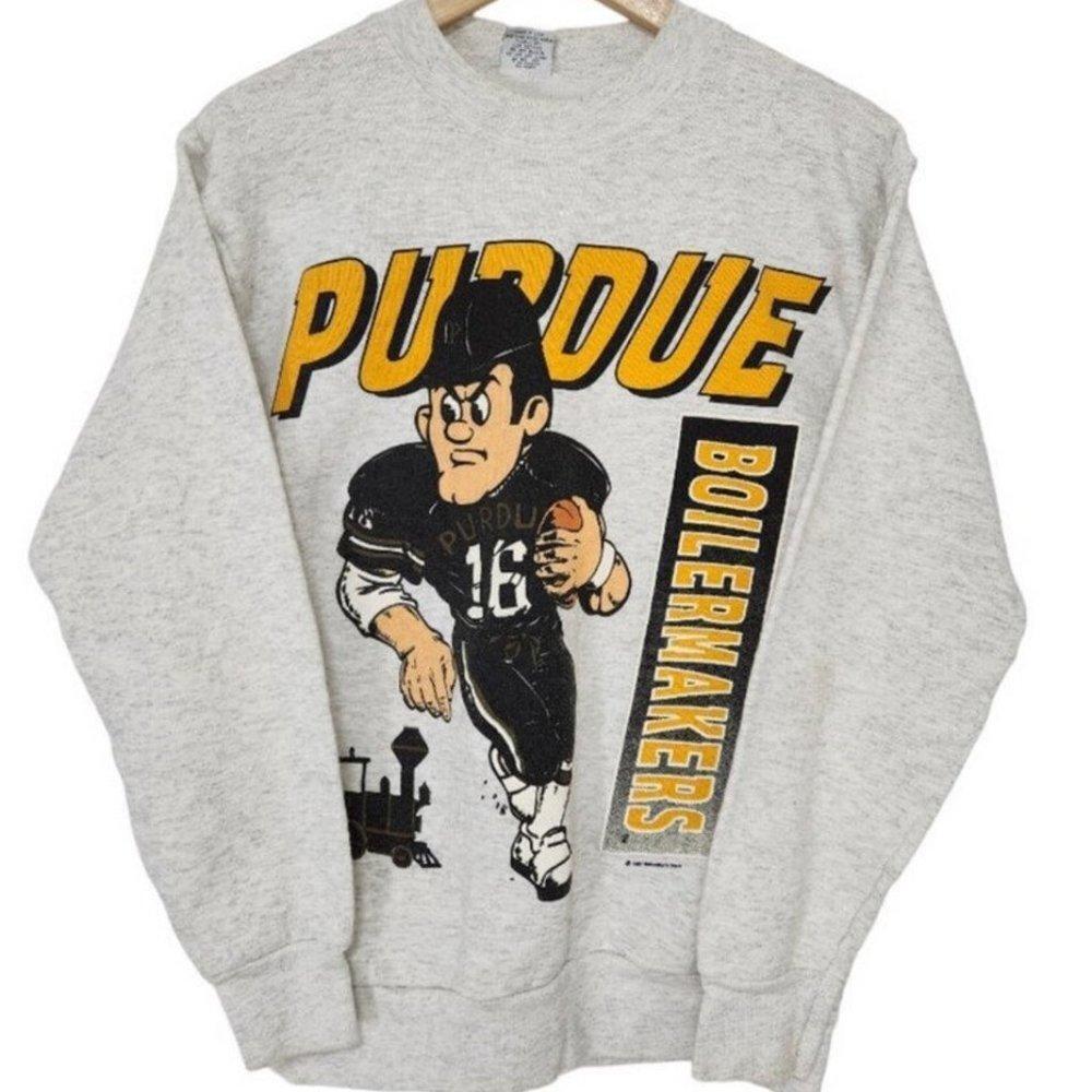 90S Purdue University Boilermakers 1998 Sweatshirt